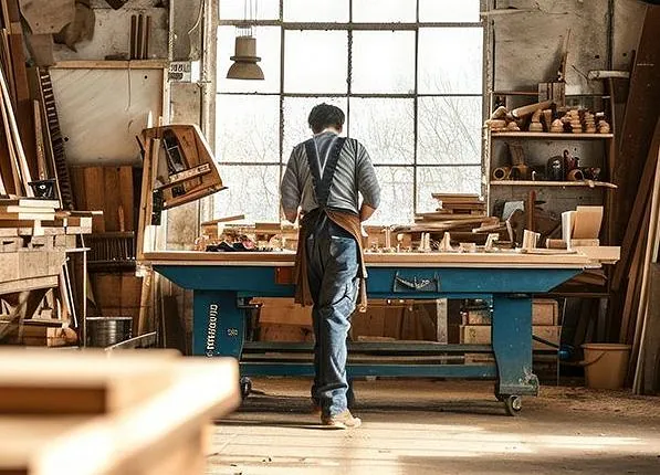 Zimmerei Jürgensen – Werkstattfoto